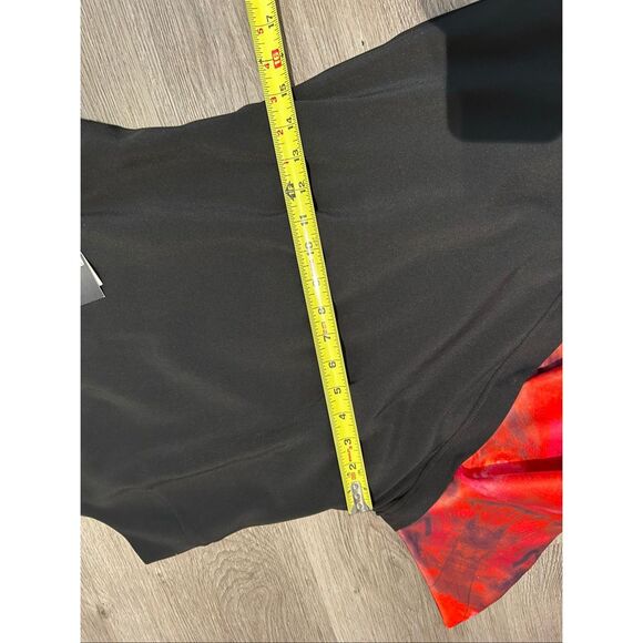 LiLY NOCHES NWT Wearable Art Black Ruffle "Guajira" Dress, Sz Large, MSRP $298 - Picture 4 of 12